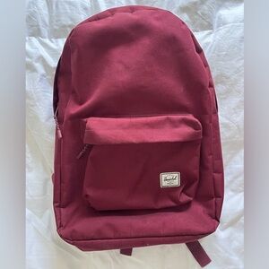Maroon Herschel Packpack